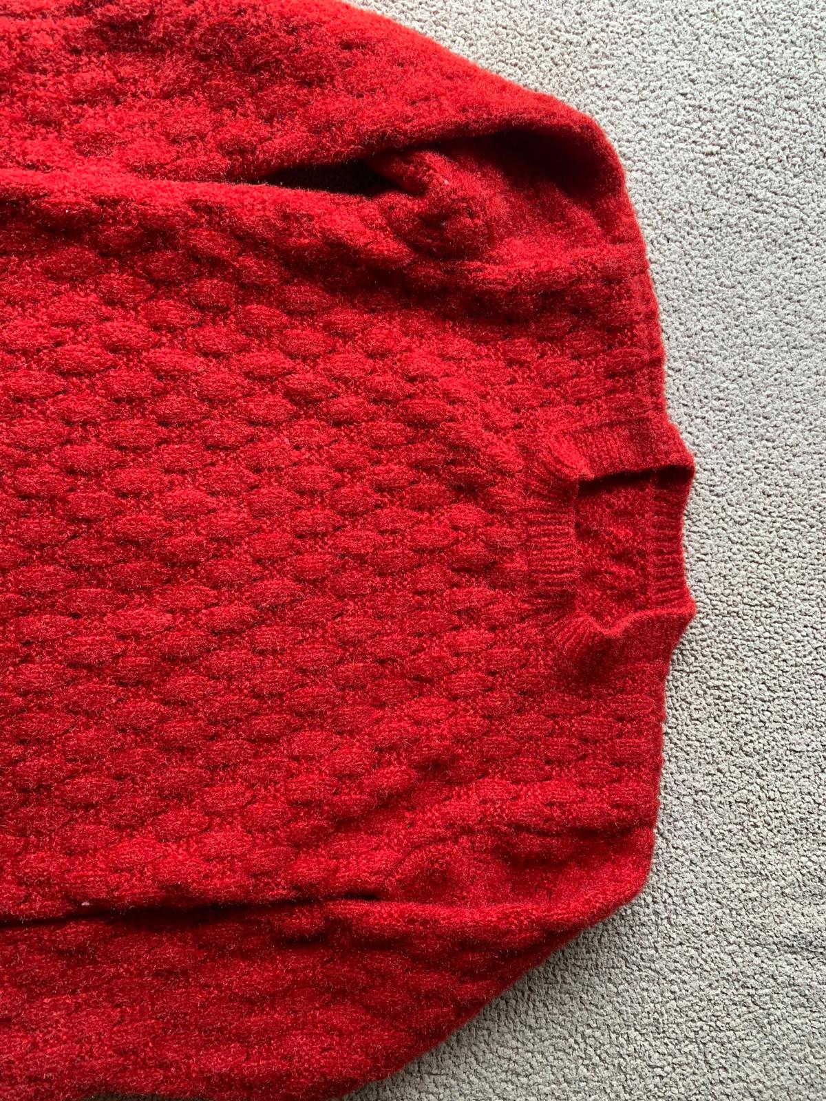Red sweater