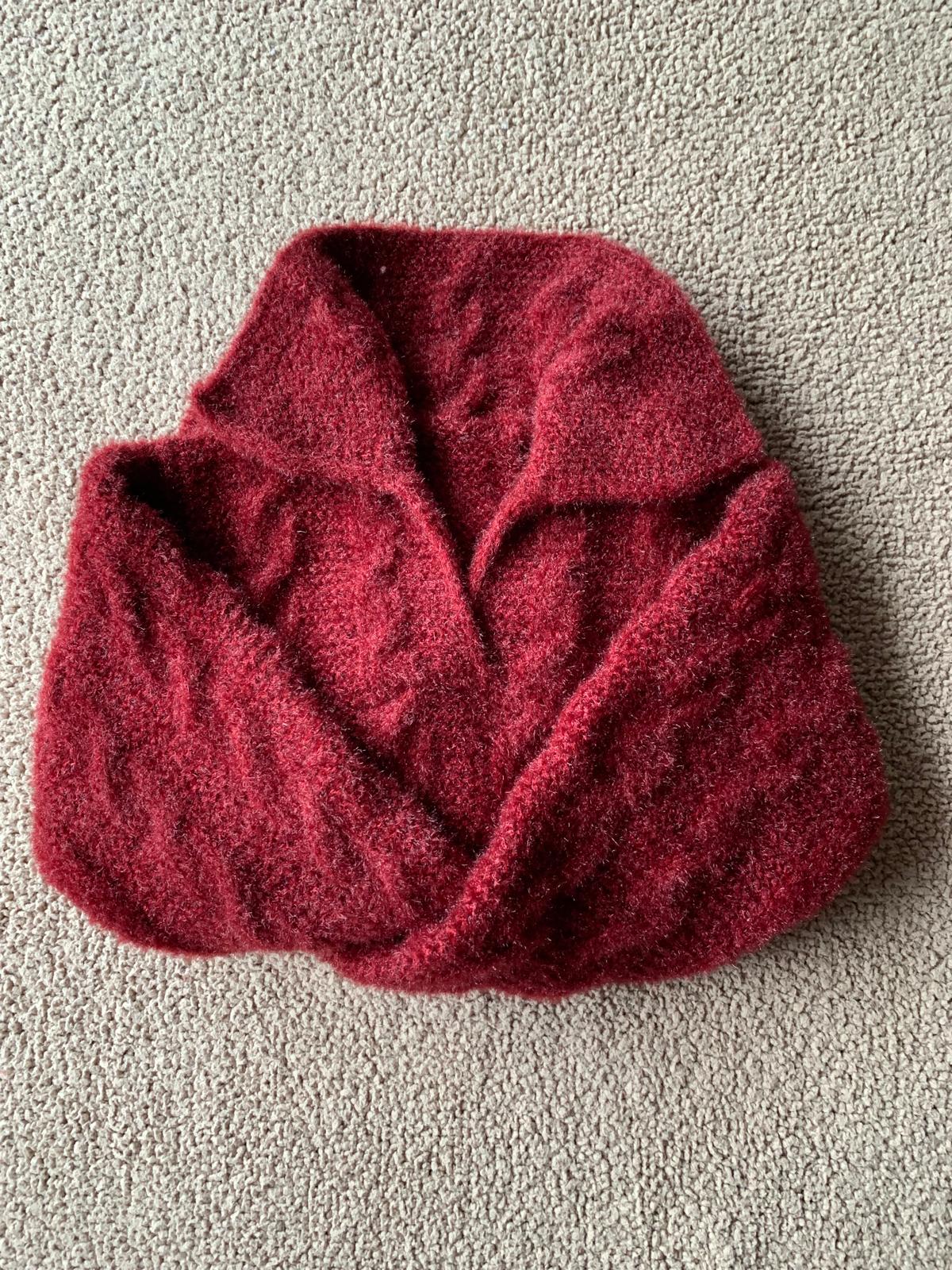 Sweater with Indian style cap