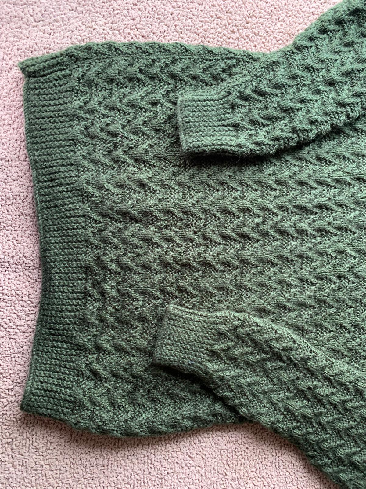 Large handmade unisex sweater