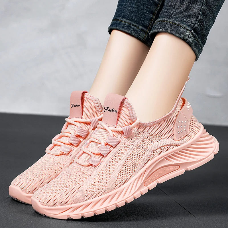 2023 new Women's Sports Shoe Fashion Women's Shoes Breathable Ultra-light Mesh Hollow Women's Shoes Casual Shoes Shoes for Women