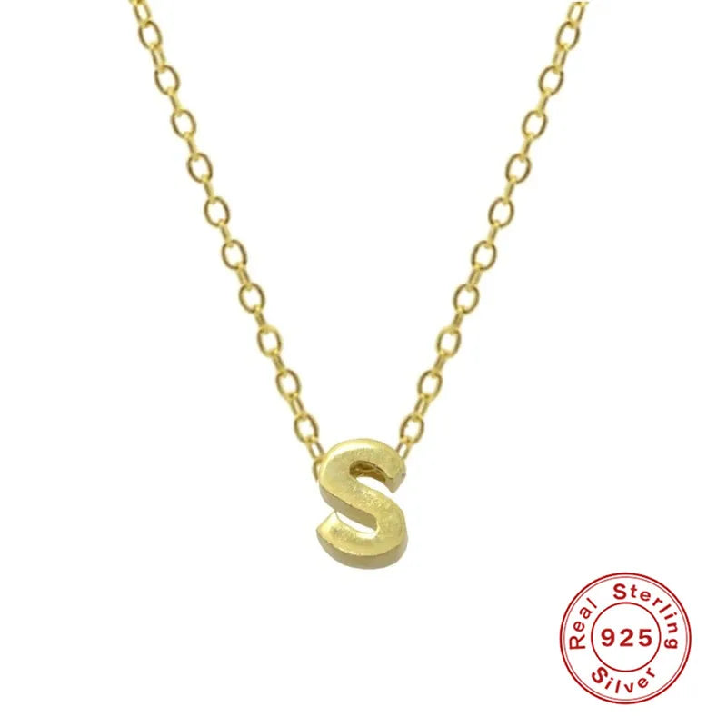 CANNER Crystal Zircon 925 Sterling Silver Necklace For Women Pendente Fine Jewelry Long Chain Wedding Party Accessory Mom Gift