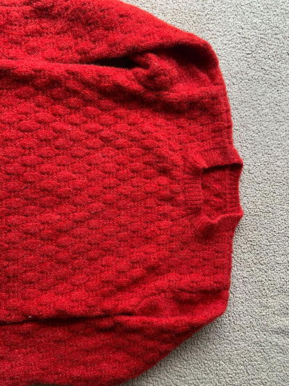 Red sweater