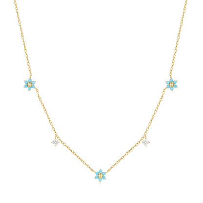 CANNER Crystal Zircon 925 Sterling Silver Necklace For Women Pendente  Fine Jewelry Long Chain Wedding Party Accessory Mom Gift