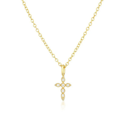 CANNER Crystal Zircon 925 Sterling Silver Necklace For Women Pendente  Fine Jewelry Long Chain Wedding Party Accessory Mom Gift