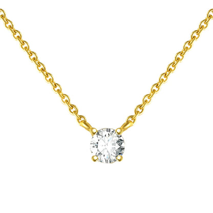 CANNER Crystal Zircon 925 Sterling Silver Necklace For Women Pendente  Fine Jewelry Long Chain Wedding Party Accessory Mom Gift