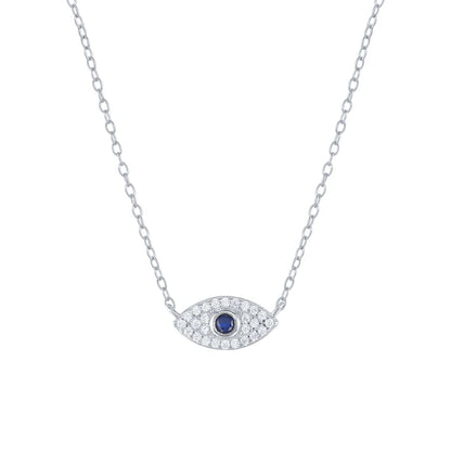 CANNER Crystal Zircon 925 Sterling Silver Necklace For Women Pendente  Fine Jewelry Long Chain Wedding Party Accessory Mom Gift