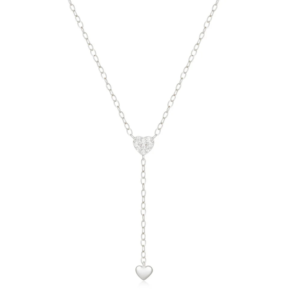 CANNER Crystal Zircon 925 Sterling Silver Necklace For Women Pendente  Fine Jewelry Long Chain Wedding Party Accessory Mom Gift