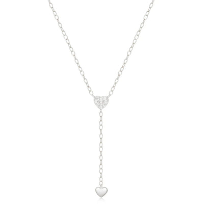 CANNER Crystal Zircon 925 Sterling Silver Necklace For Women Pendente  Fine Jewelry Long Chain Wedding Party Accessory Mom Gift